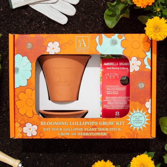 Amborella Organics Other - New Amborella Organics Blooming Lollipops Grow Kit